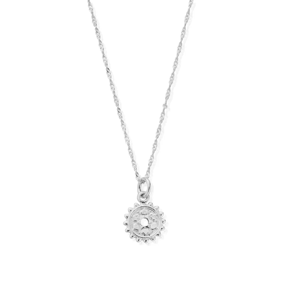 ChloBo Sterling Silver Crown Chakra Necklace