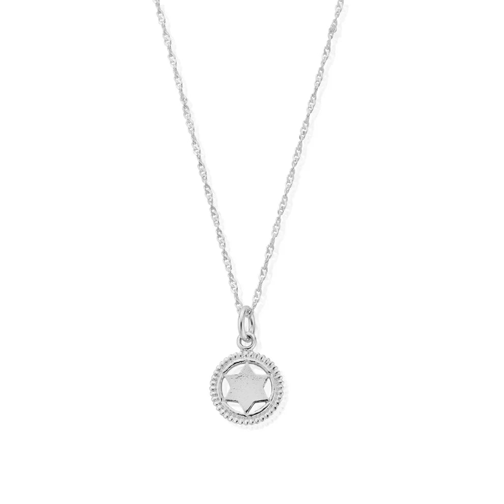 ChloBo Sterling Silver Heart Chakra Necklace