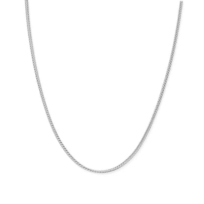 ChloBo MAN Sterling Silver Foxtail Chain Necklace