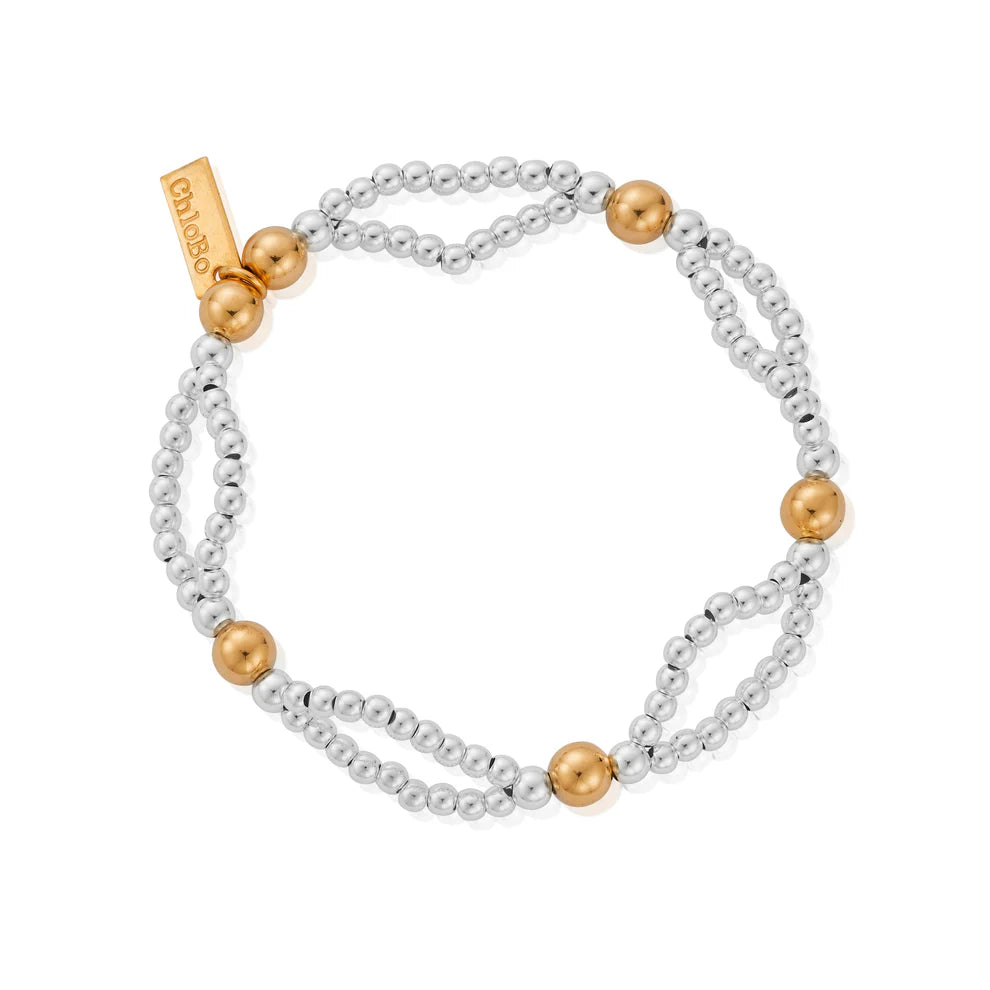 ChloBo Mixed Metal Entwined Bracelet