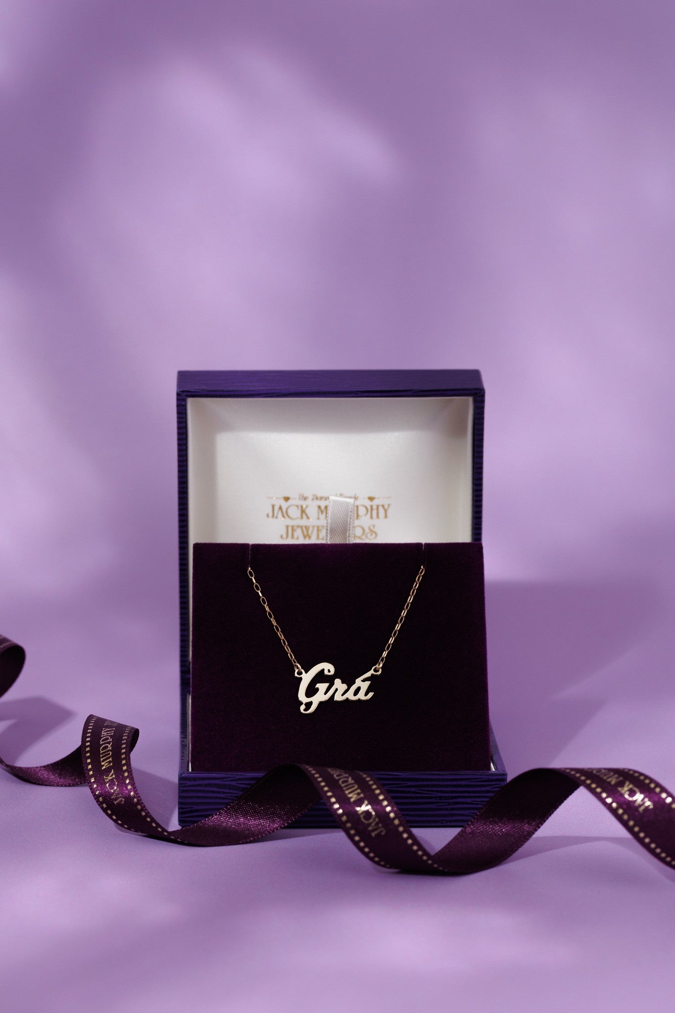 9ct Yellow Gold 'Grá' Necklace