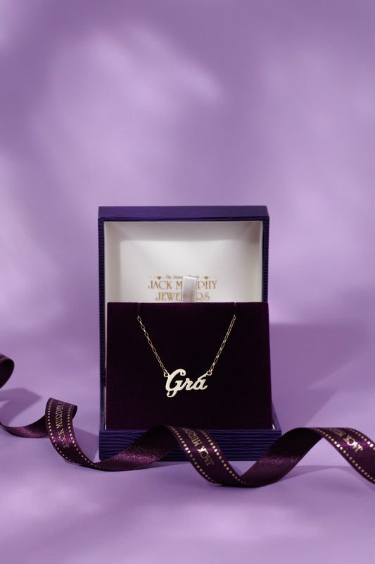 9ct Yellow Gold 'Grá' Necklace