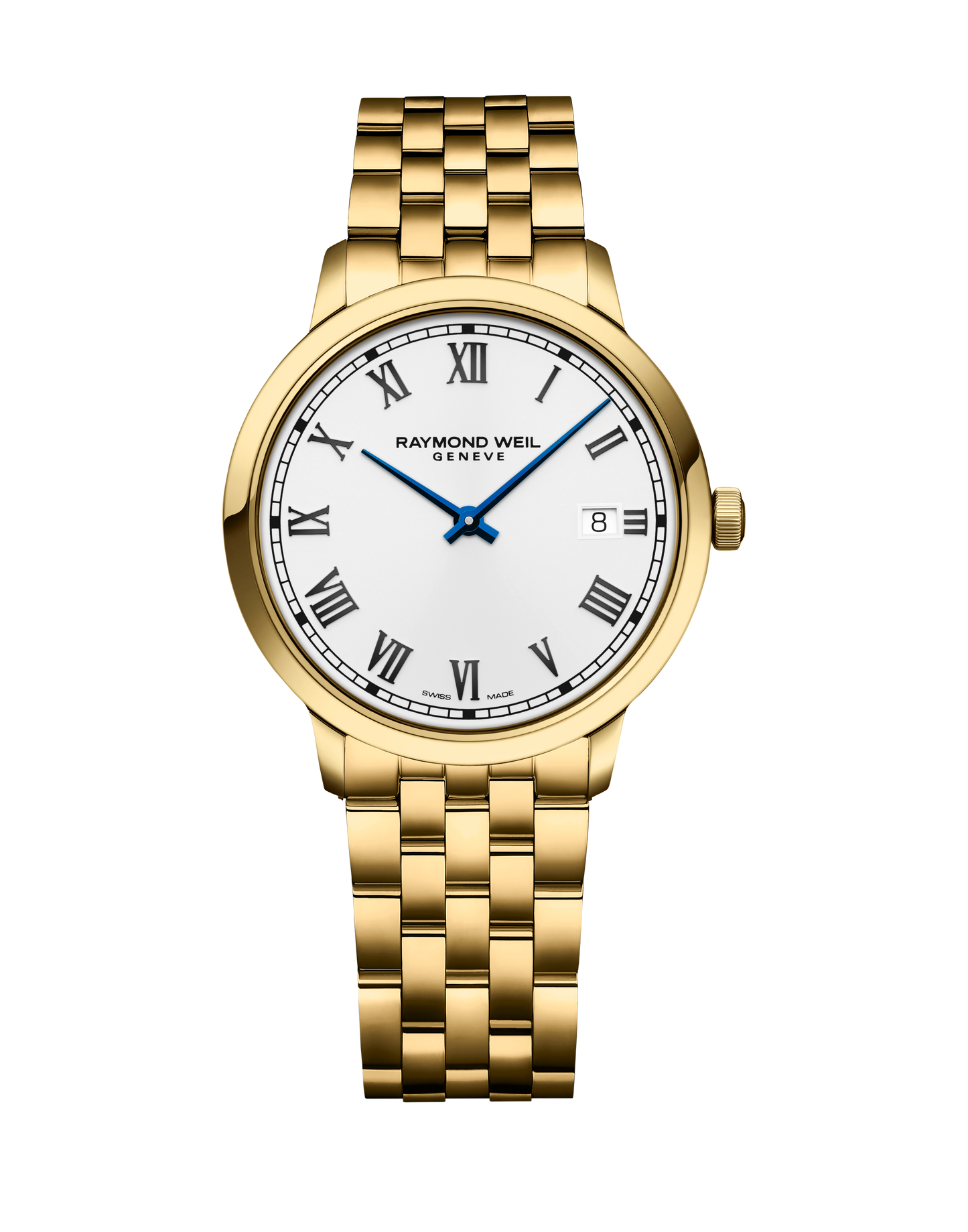 Raymond Weil 39mm Toccata Yellow Gold Plated Stainless Steel Watch