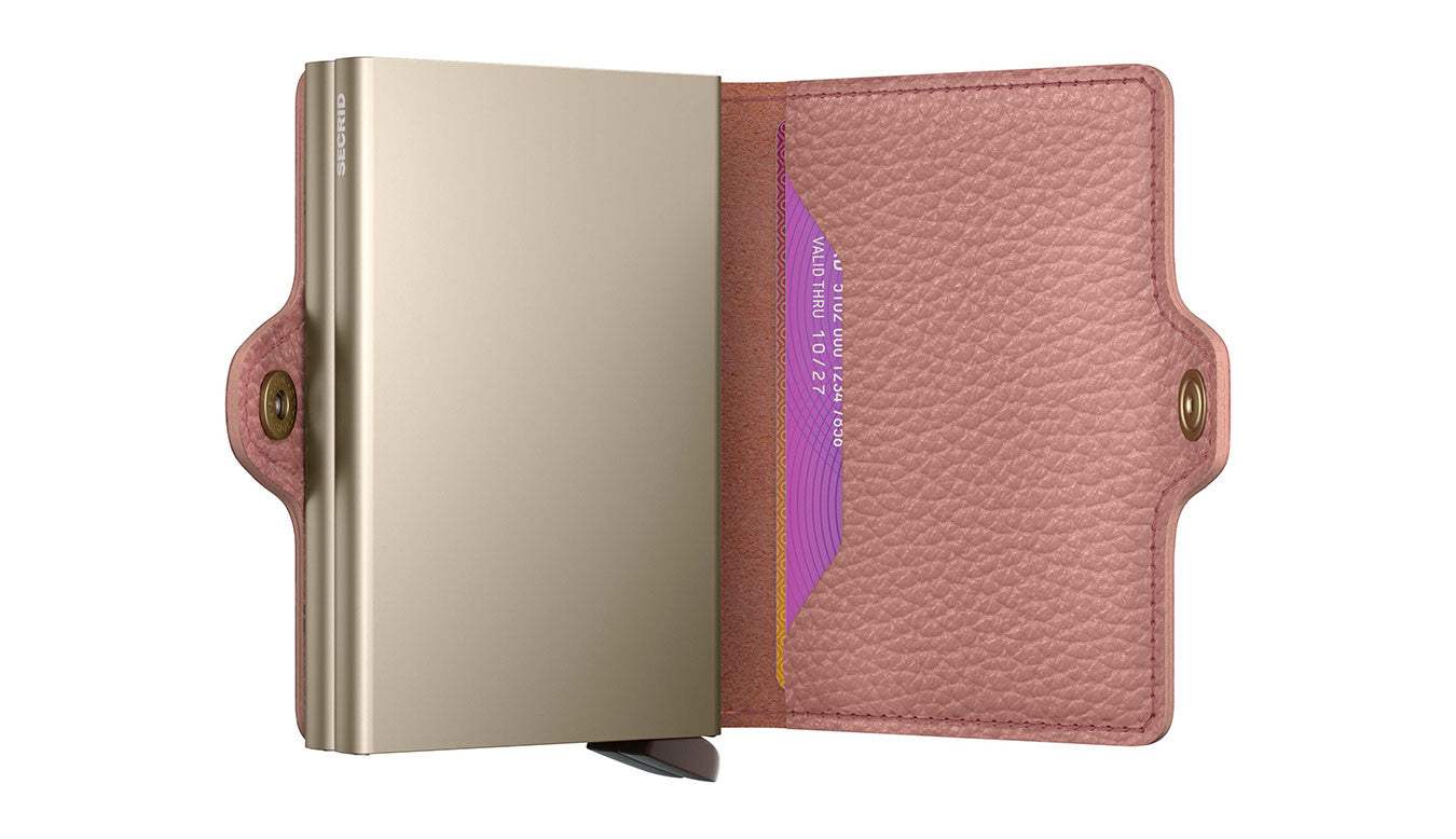 SECRID Pebble Rose Twin Wallet