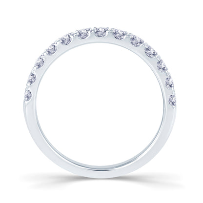 18ct White Gold 0.55ct Split Claw Set 2.5mm Diamond Ring