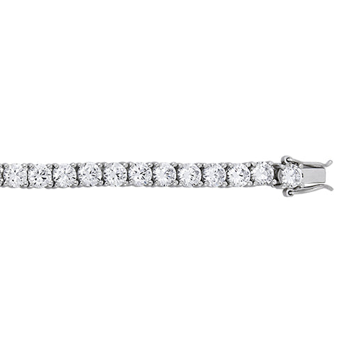 Sterling Silver 5mm CZ Tennis Bracelet