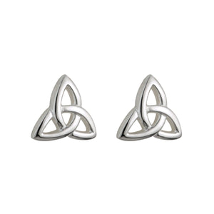 Sterling Silver Children's Trinity Celtic Knot Stud Earring