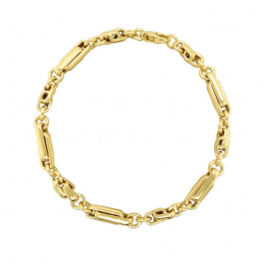 9ct Yellow Gold Multi-Link Bracelet