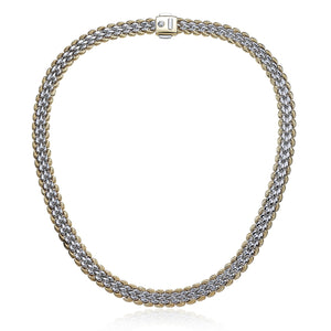 Chimento 18ct White & Yellow Gold Necklace