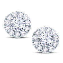 Load image into Gallery viewer, 18ct White Gold 0.25ct Diamond Earrings