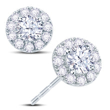 Load image into Gallery viewer, 18ct White Gold 0.25ct Diamond Earrings