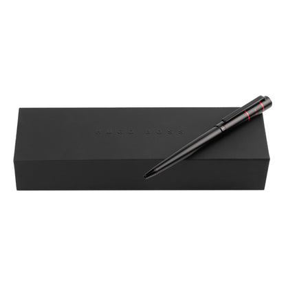 Hugo Boss Slim Black & Red Matte Ballpoint Pen