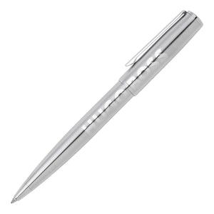 Hugo Boss Contemporary Chrome Textured Ballpoint Pen