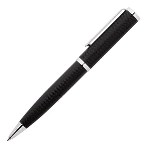 Hugo Boss Black Textured Matte Ballpoint Pen