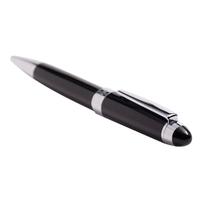 Hugo Boss Black Classic Chrome & Black Polished Ballpoint Pen