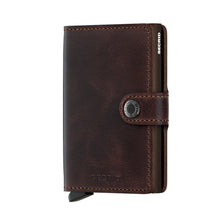Load image into Gallery viewer, SECRID Chocolate Brown Mini Wallet Front closed