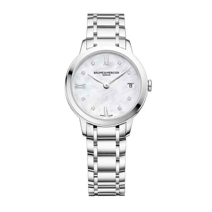 Baume & Mercier 31mm Classima Mother of Pearl Diamond set Watch