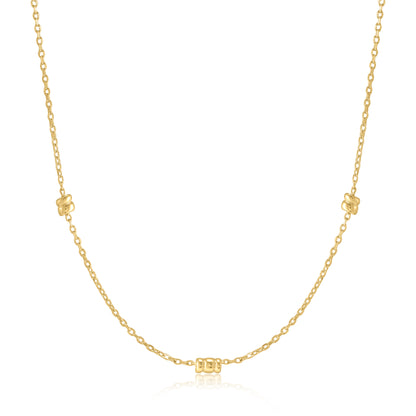 Ania Haie Yellow Gold Smooth Twist Necklace