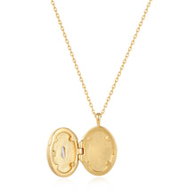 Load image into Gallery viewer, Ania Haie Yellow Gold Sparkle Locket CZ Necklace