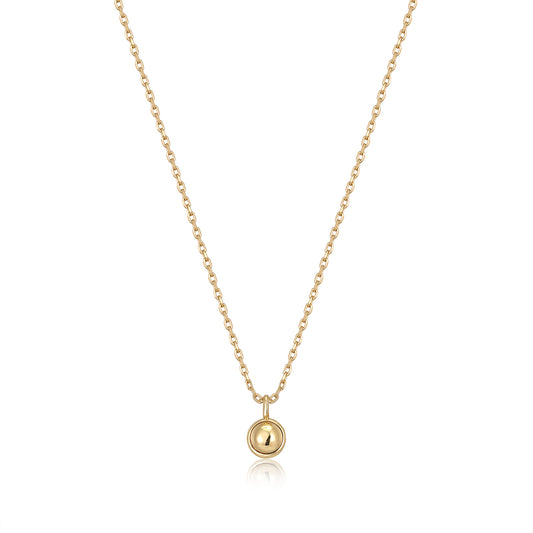Ania Haie Yellow Gold Orb Necklace