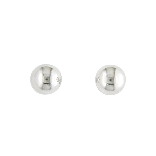 Sterling Silver Classic 6mm Ball Stud Earring