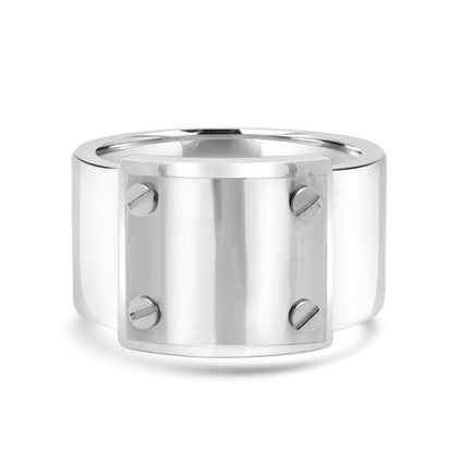 Michael Kors Sterling Silver Plated Ring