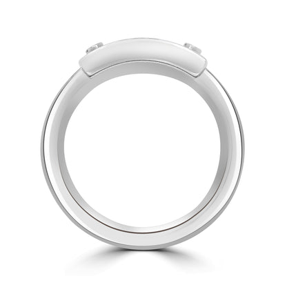 Michael Kors Sterling Silver Plated Ring