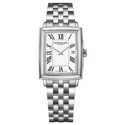 Raymond Weil 37mm Toccota Date Window Stainless Steel Watch