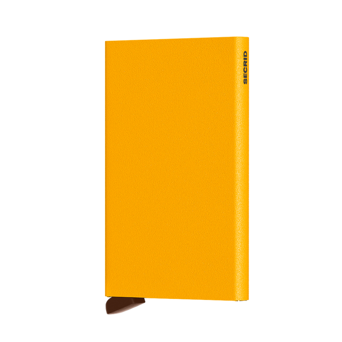 SECRID Ochre Card Protector front view