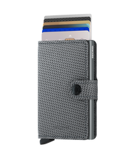 Load image into Gallery viewer, SECRID Cool Grey Carbon Mini Wallet