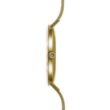 Load image into Gallery viewer, Obaku 32mm FOLDER - GOLD toned Steel mesh watch