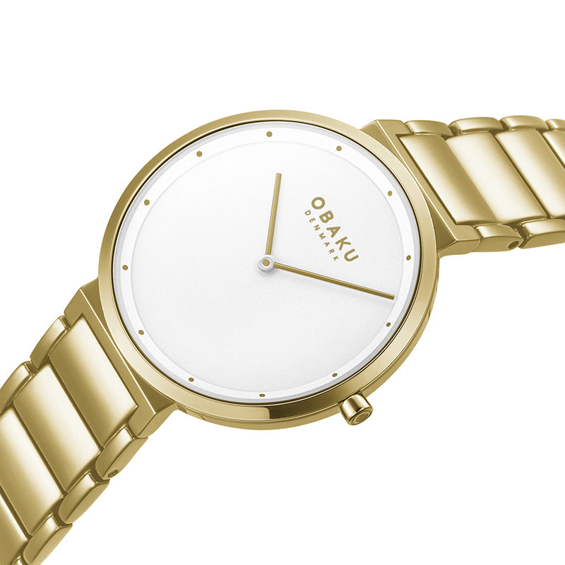 Obaku rose deals gold watch