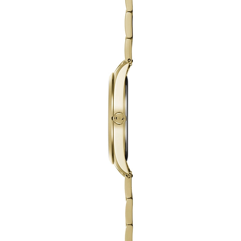 Obaku 36mm CHILI - BERYL Gold Toned Crystal Dial Link Watch