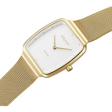 Load image into Gallery viewer, Obaku 35mm TERN LILLE - GOLD Stainless Steel Mesh Watch