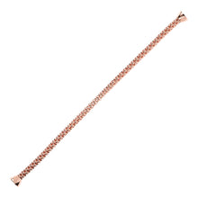 Load image into Gallery viewer, Bronzallure 18ct Rose Gold Plated Magnetic Clasp Bracelet