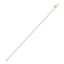 Load image into Gallery viewer, Bronzallure 18ct Yellow Gold Plated Altissima CZ Line Bracelet