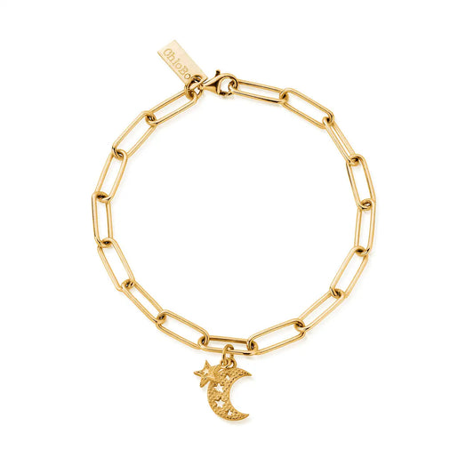 ChloBo 18ct Gold Plated Hope & Guidance Bracelet