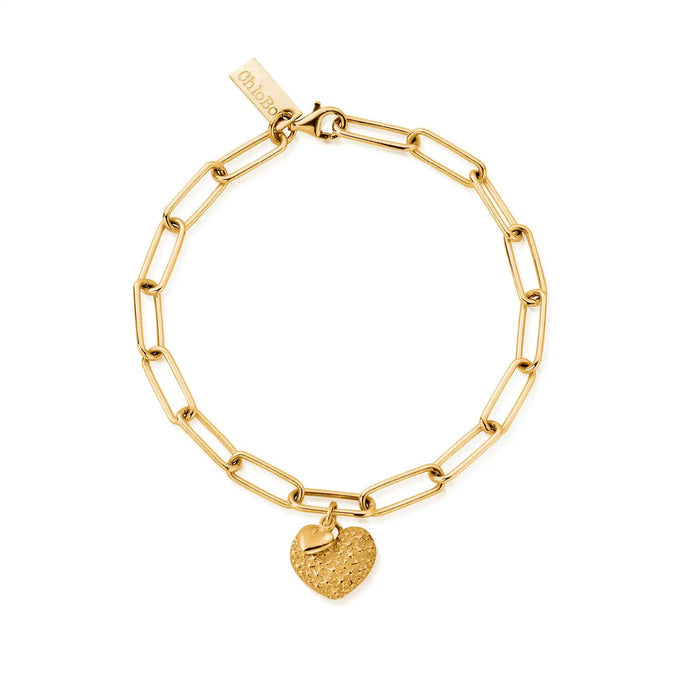 ChloBo 18ct Gold Plated Pure Passion Bracelet