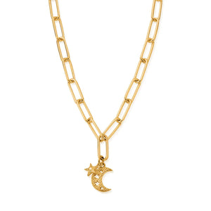 ChloBo 18ct Yellow Gold Plated Hope & Guidance Necklace