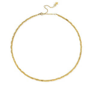 ChloBo 18ct Yellow Gold Plated Eternity Necklace