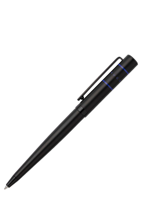 Hugo Boss Slim Black & Blue Matte Ballpoint Pen