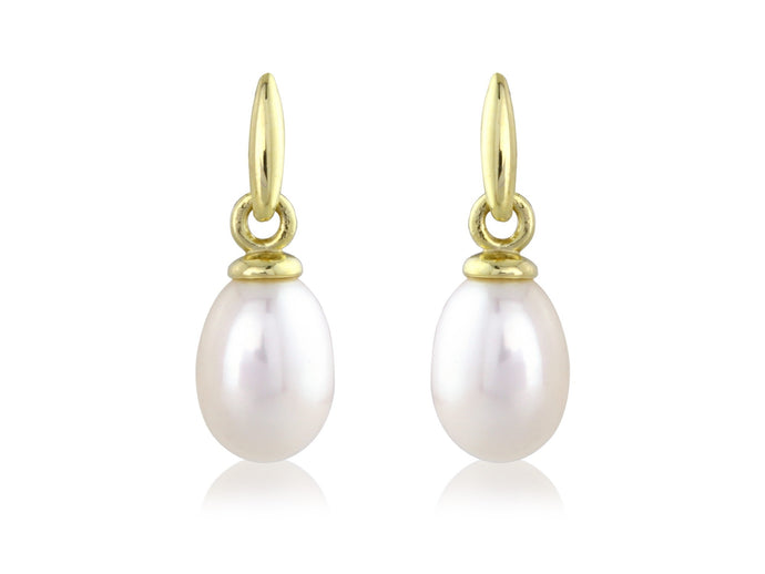 9ct Yellow Gold Freshwater Pearl Earrings