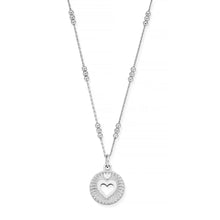 Load image into Gallery viewer, ChloBo Sterling Silver Triple Bobble Guiding Heart Necklace Media 1 of 3