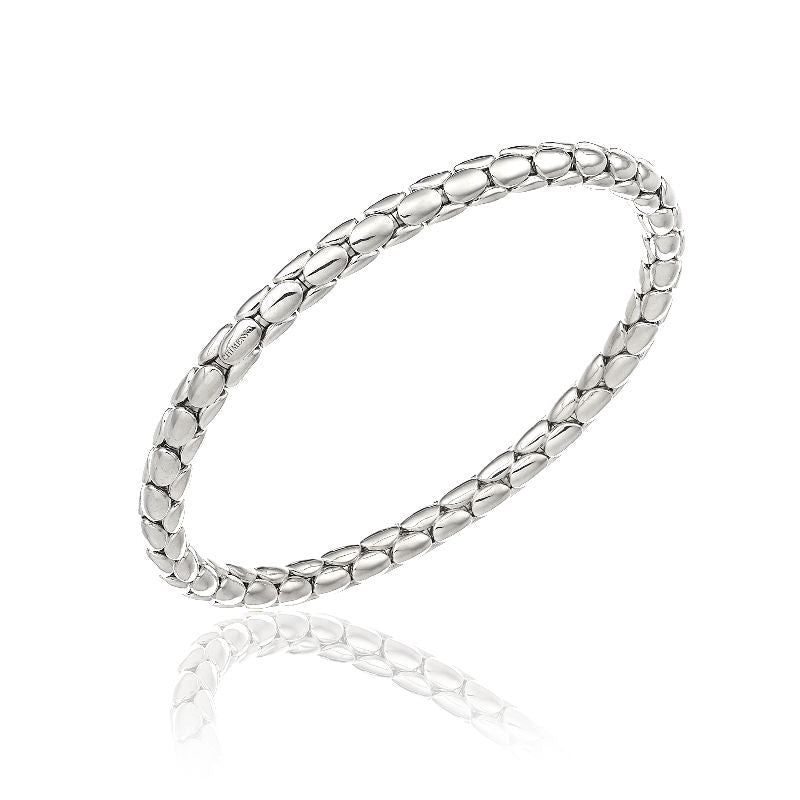 Chimento 18ct White Gold Stretch Spring Bracelet